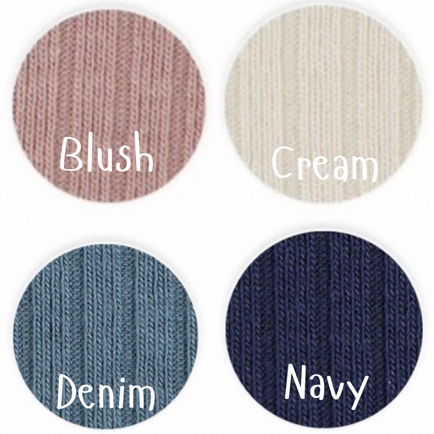 Solid Ribbed Jersey - PRE ORDER