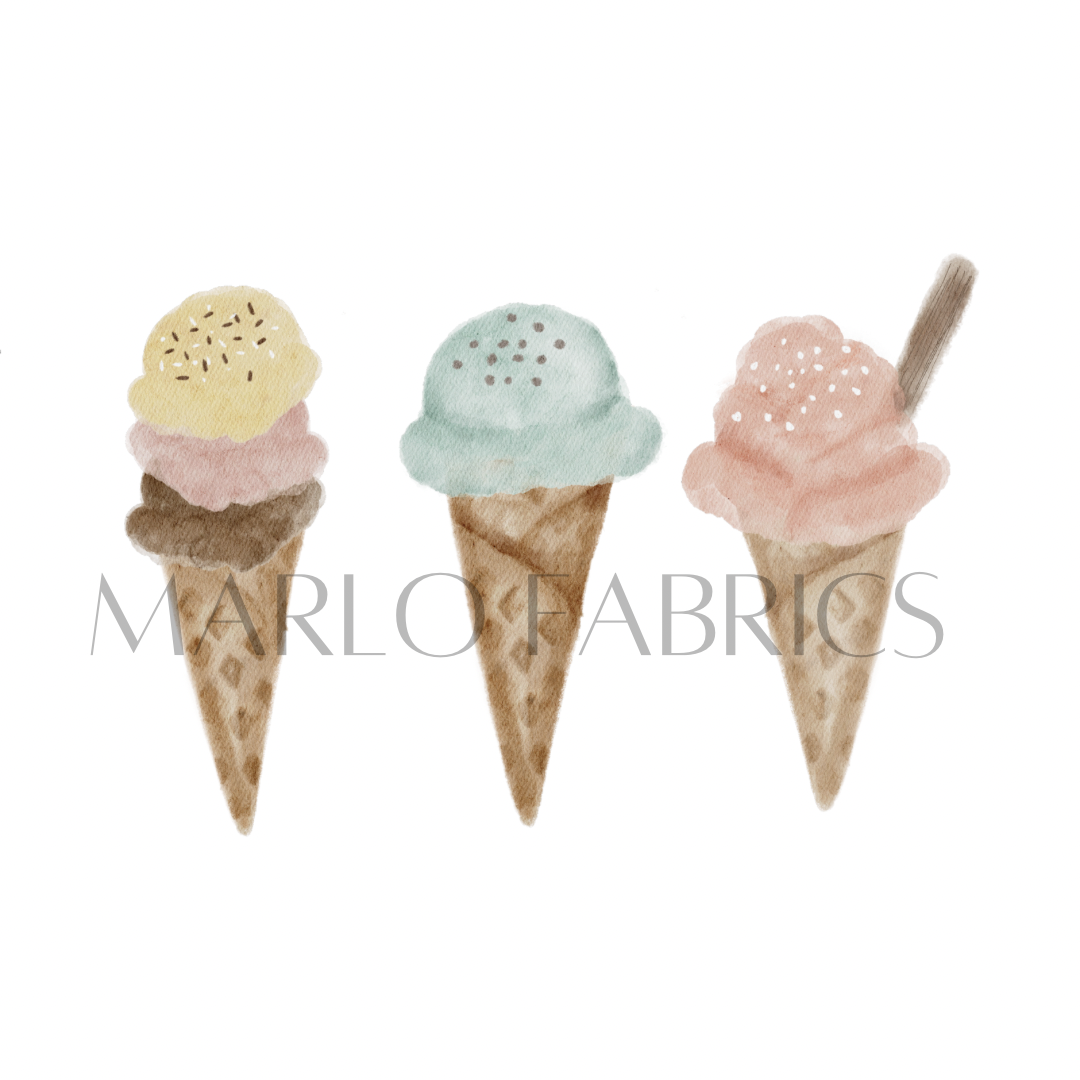 Ice Cream Parlour - Heat Transfer - IN STOCK