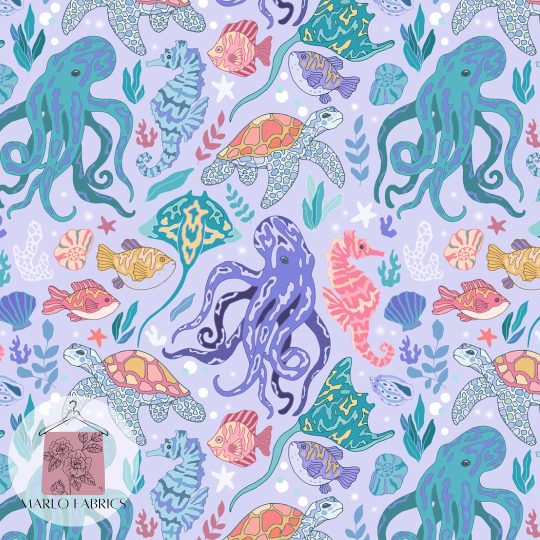 Coral Coast - Lilac - Pre Order 546