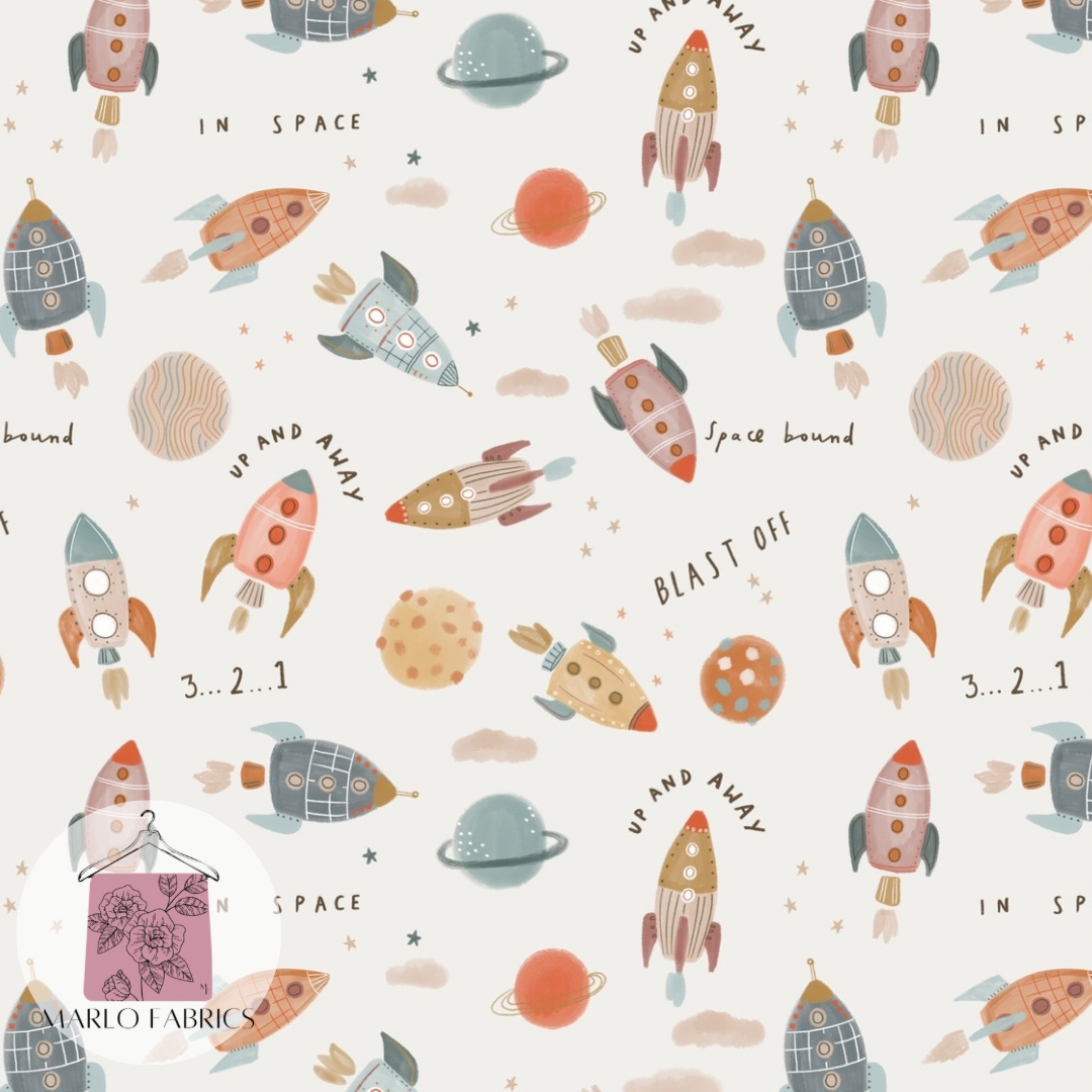 Space Lights - Ecru- Pre Order 596