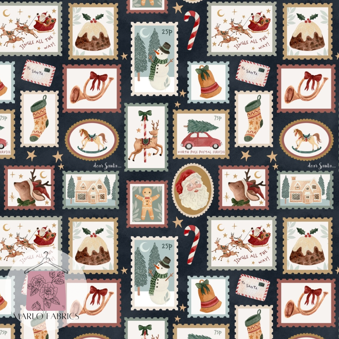 Santa Stamps - Pre Order 624