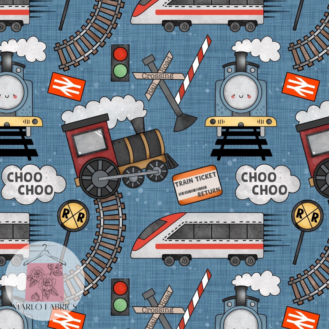 Train Ticket - Blue - Pre Order 659