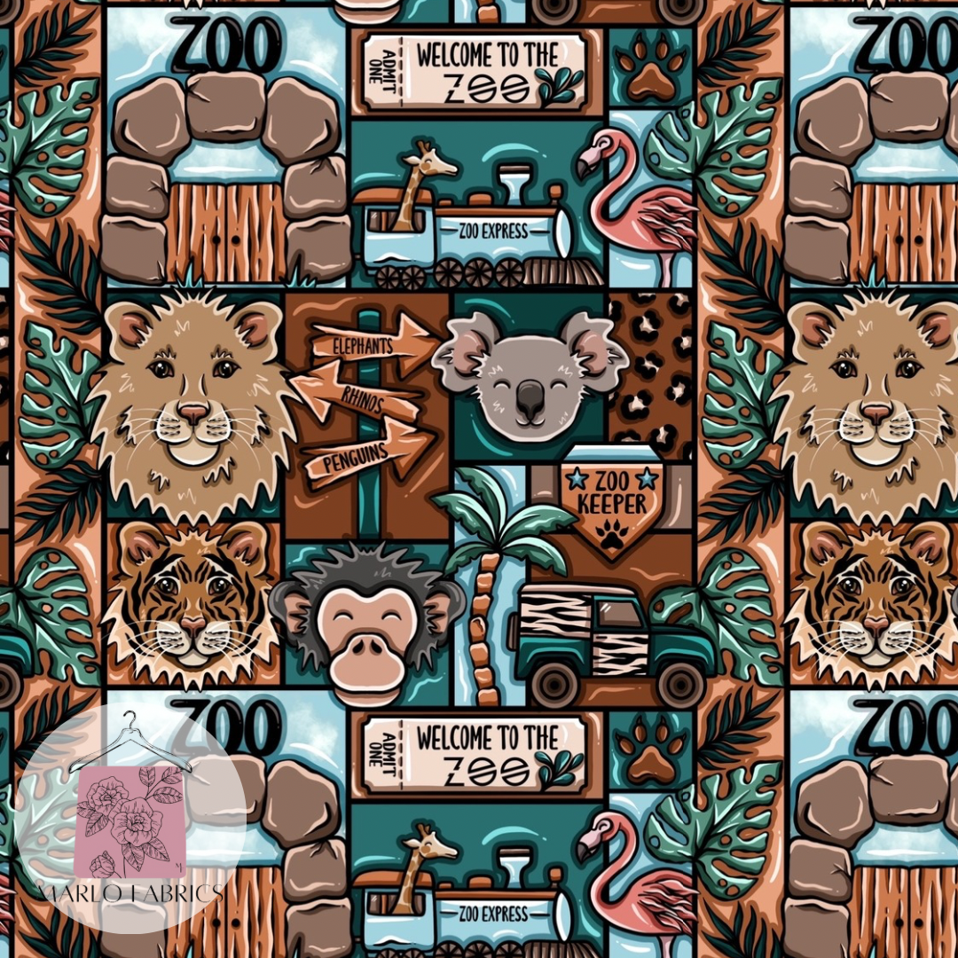Jungle Patchwork - Pre Order 673