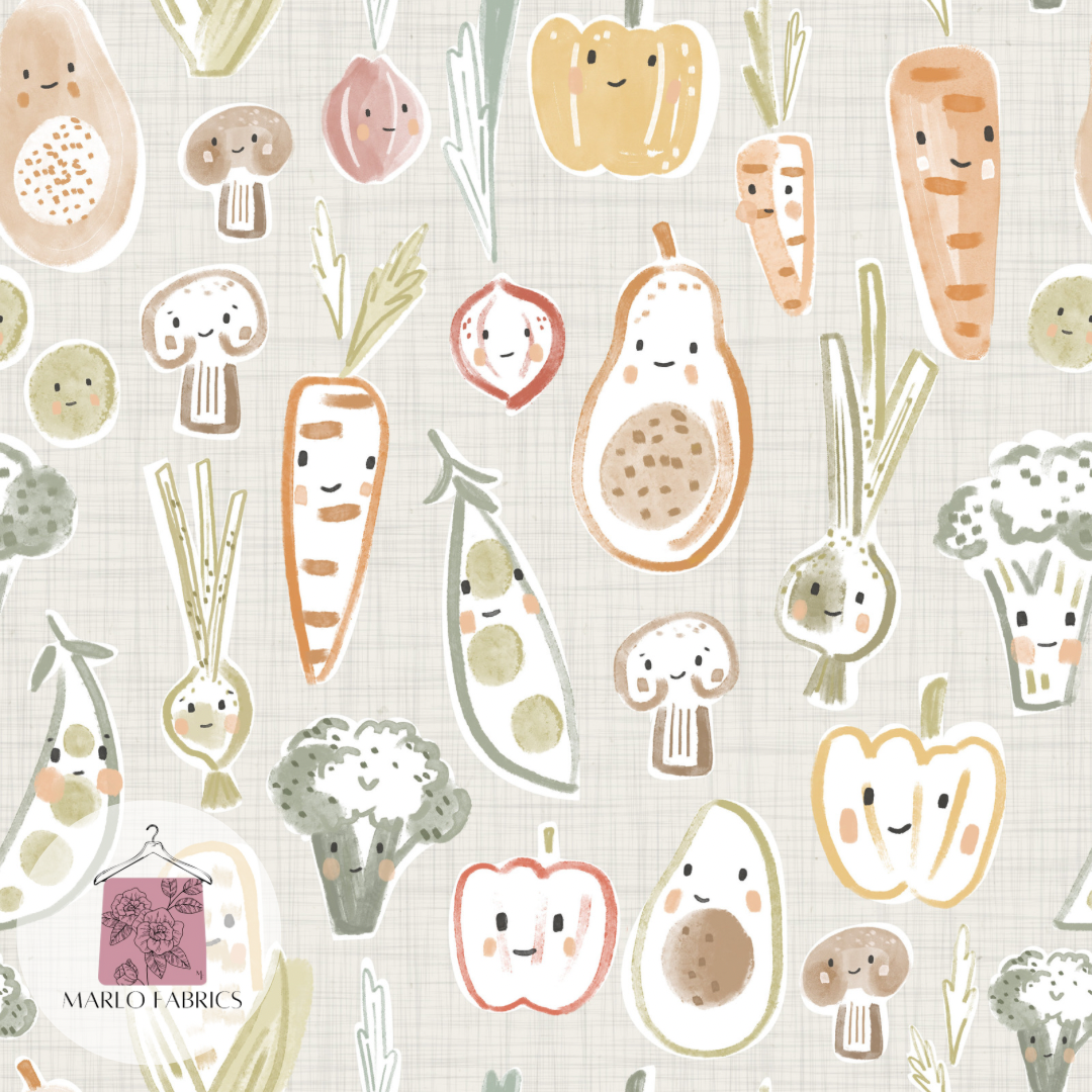 Veggies - Linen - Pre Order 386