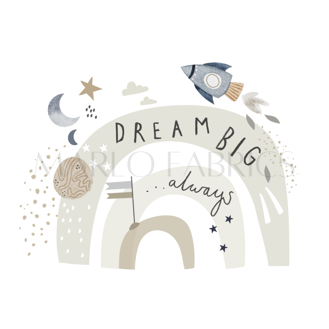 Dream Big Always - Heat Transfer