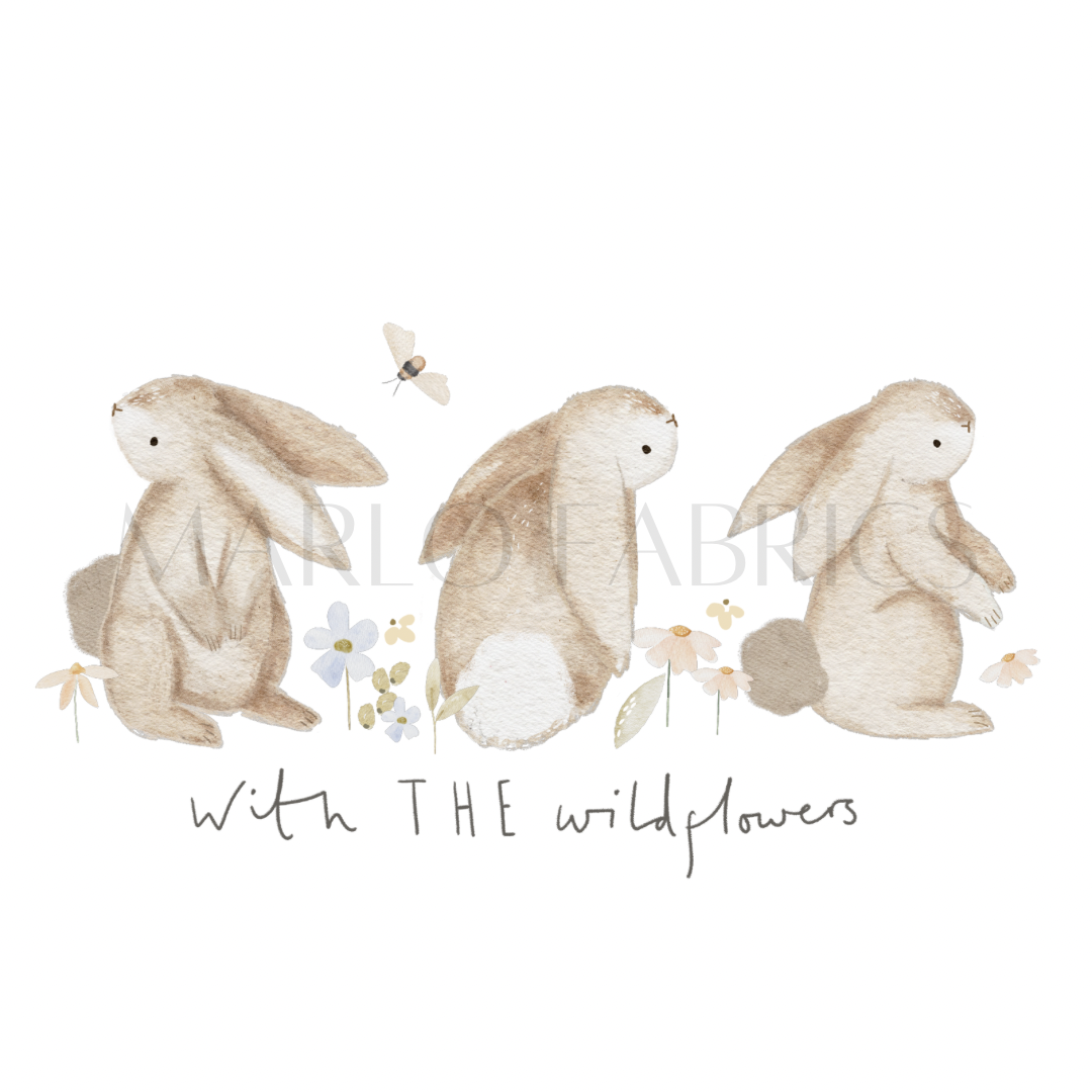 With the Wildflowers - Heat Transfer - IN STOCK