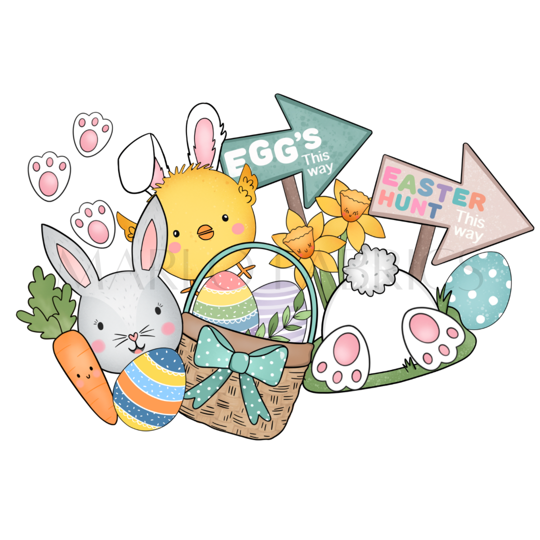 Easter Hunt - Heat Transfer