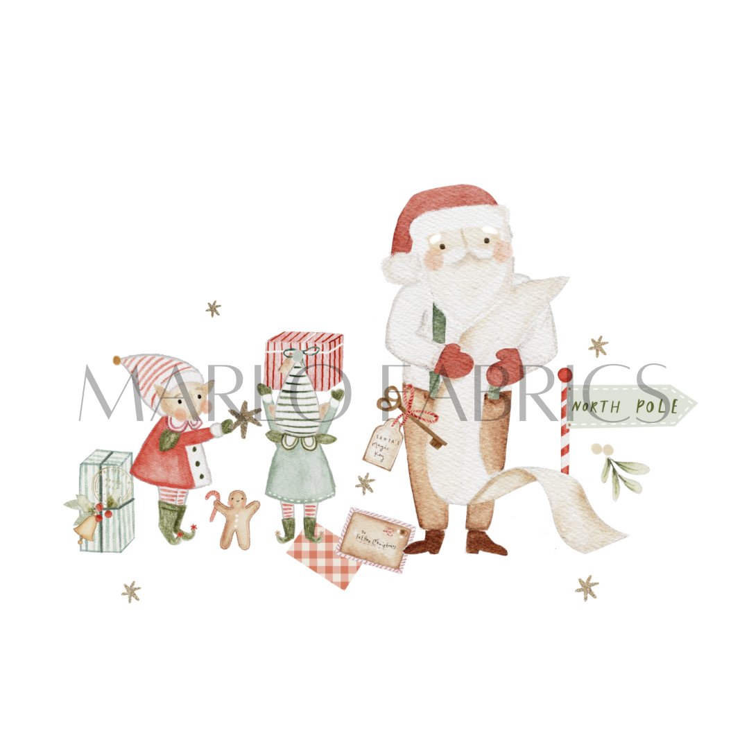 Santas List - Heat Transfer