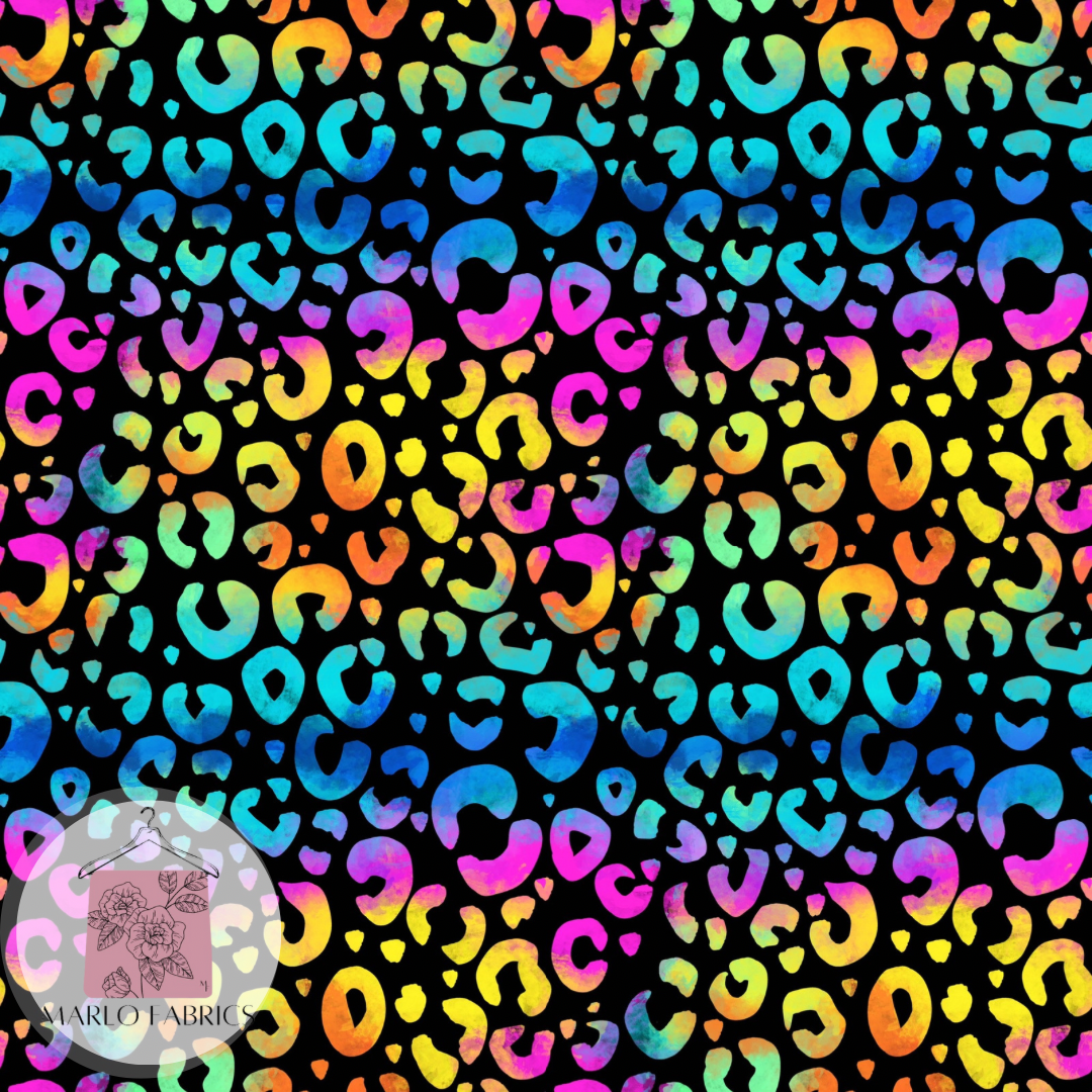 Bright Rainbow Leopard - Pre Order 493