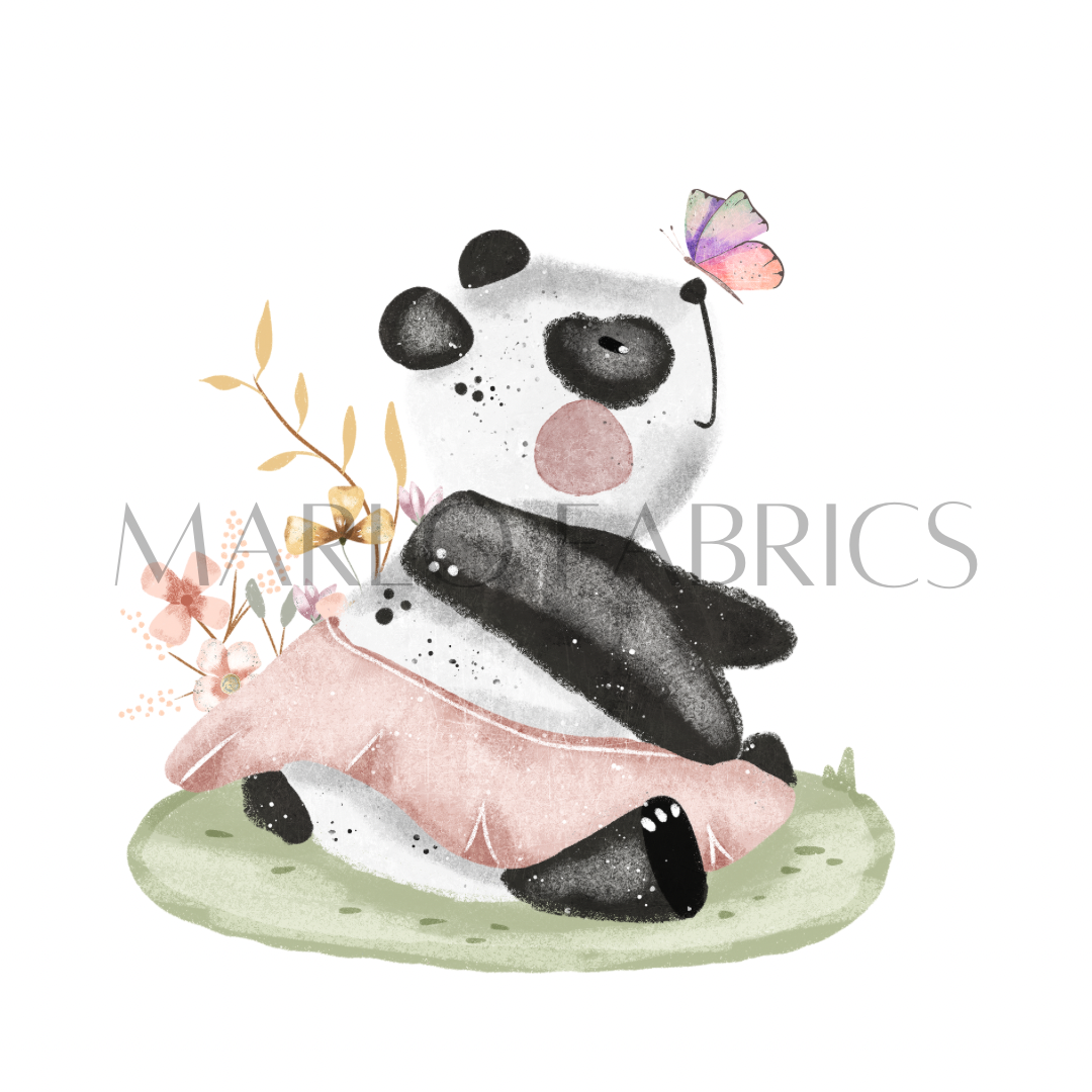 Girlie Panda - Heat Transfer