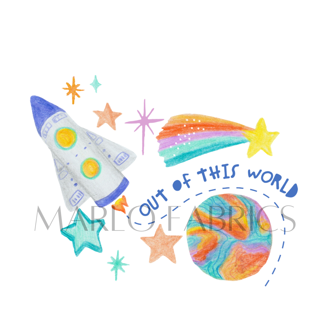 Out of this World - Heat Transfer - IN STOCK