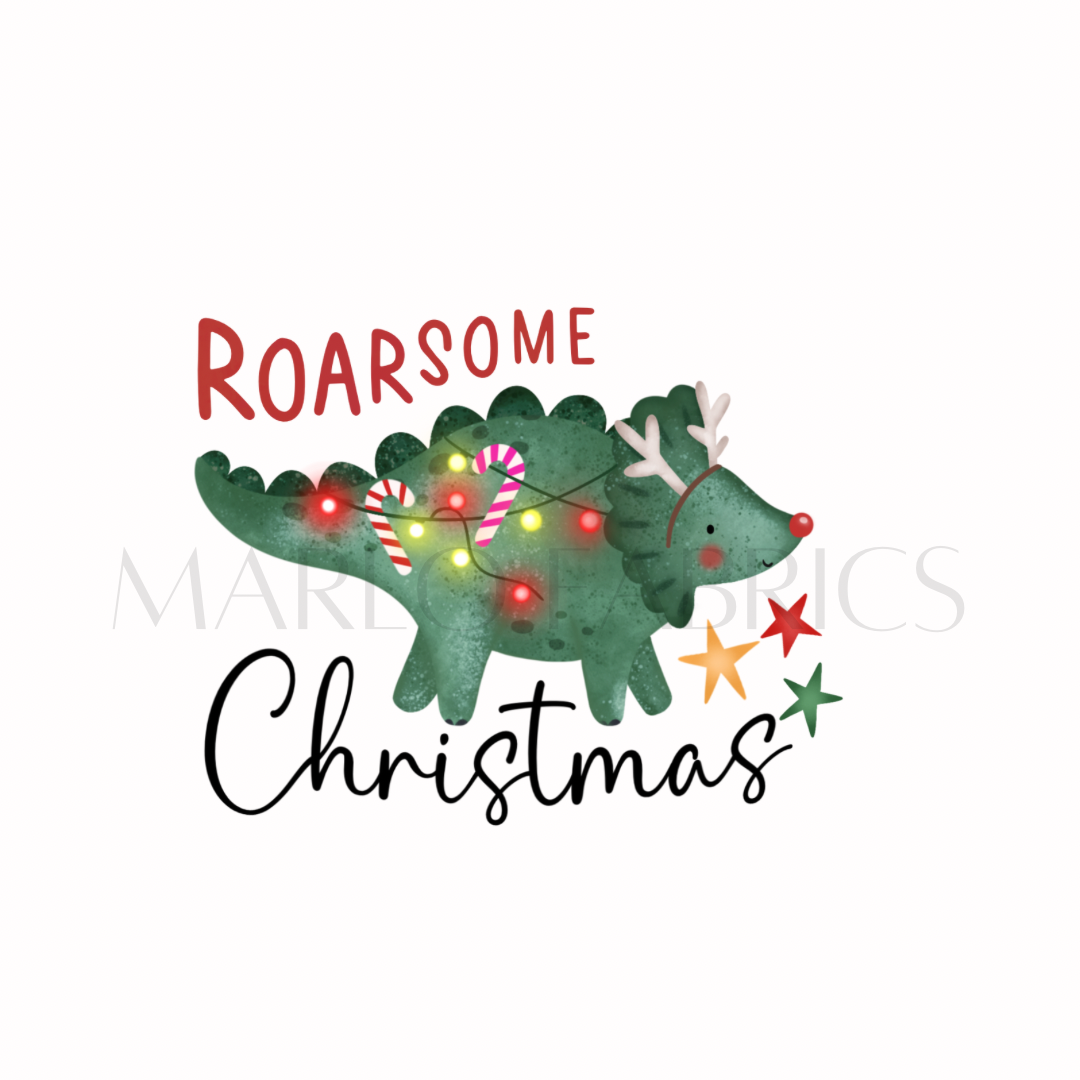Roarsome Christmas- Heat Transfer