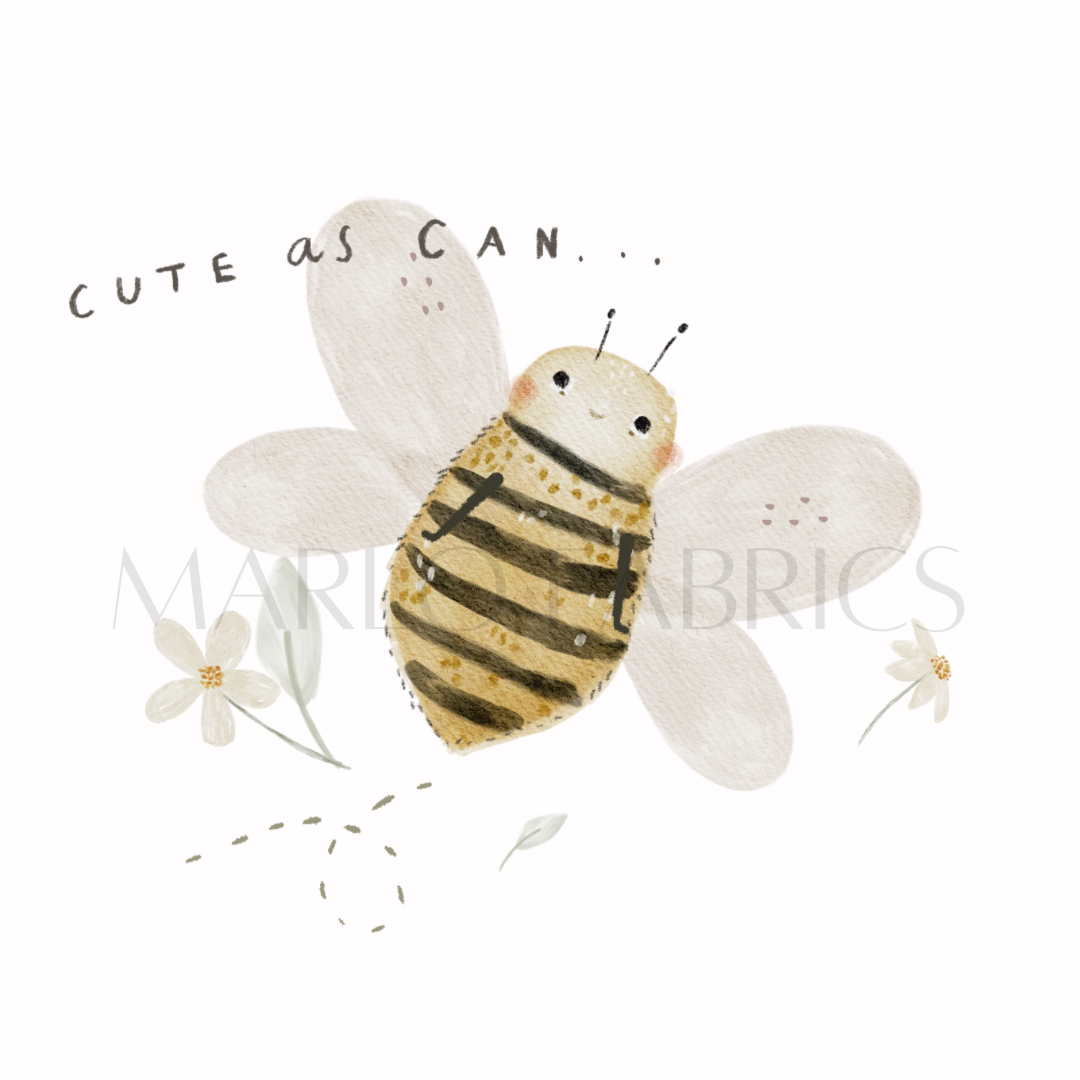Cute as can Bee Heat Transfer