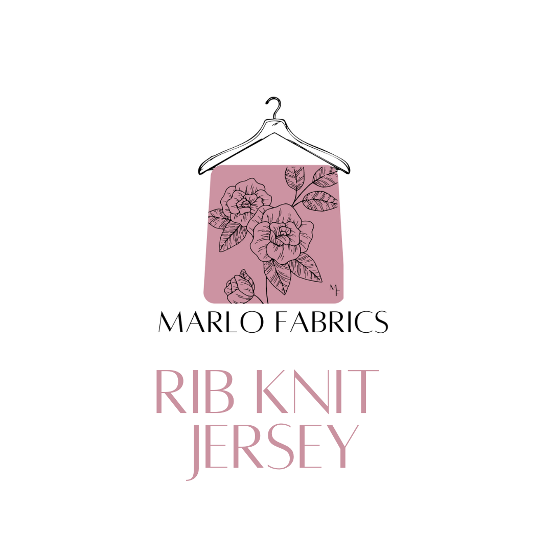 Print Your Own - Rib Jersey