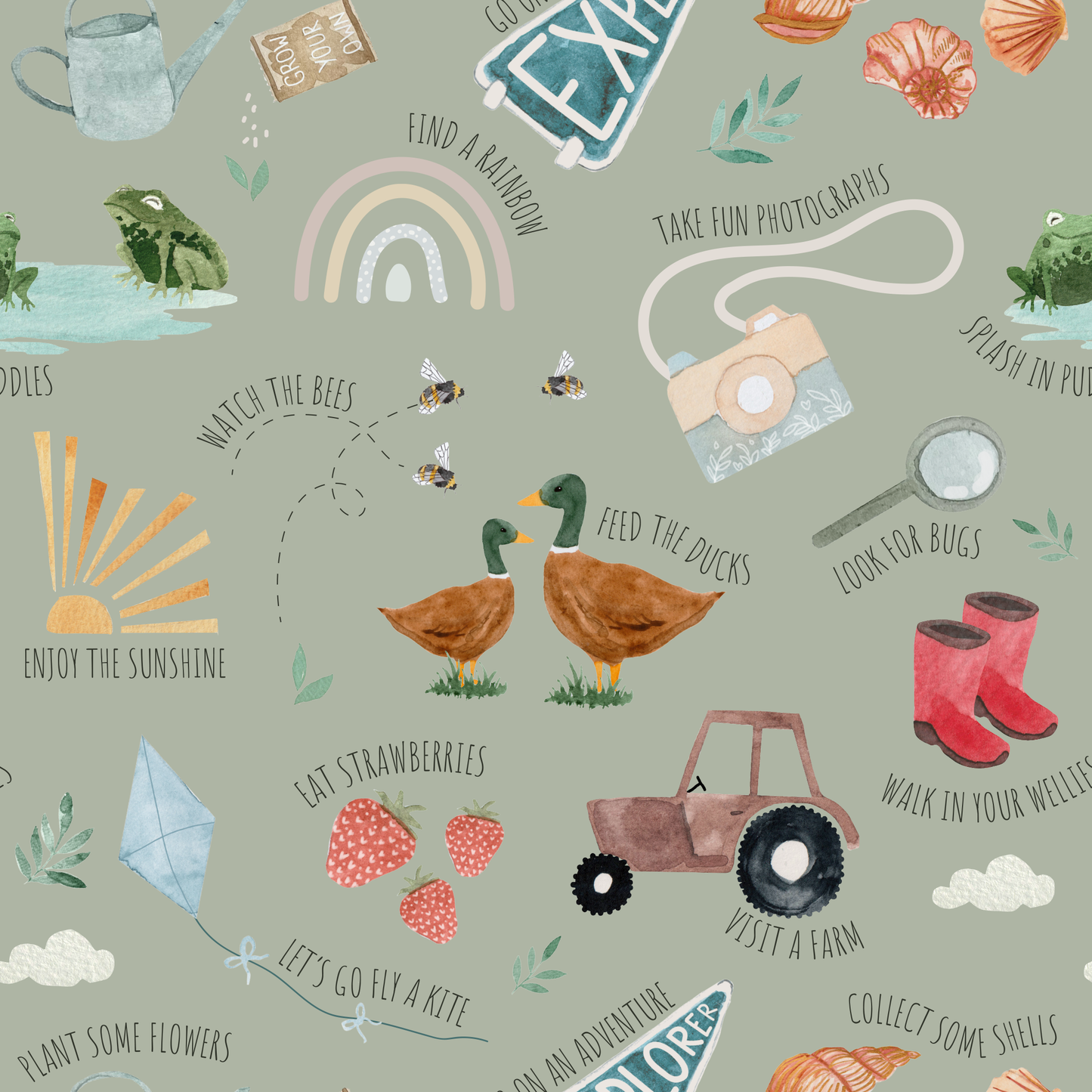 Things to do in Spring - Sage - Pre Order 101