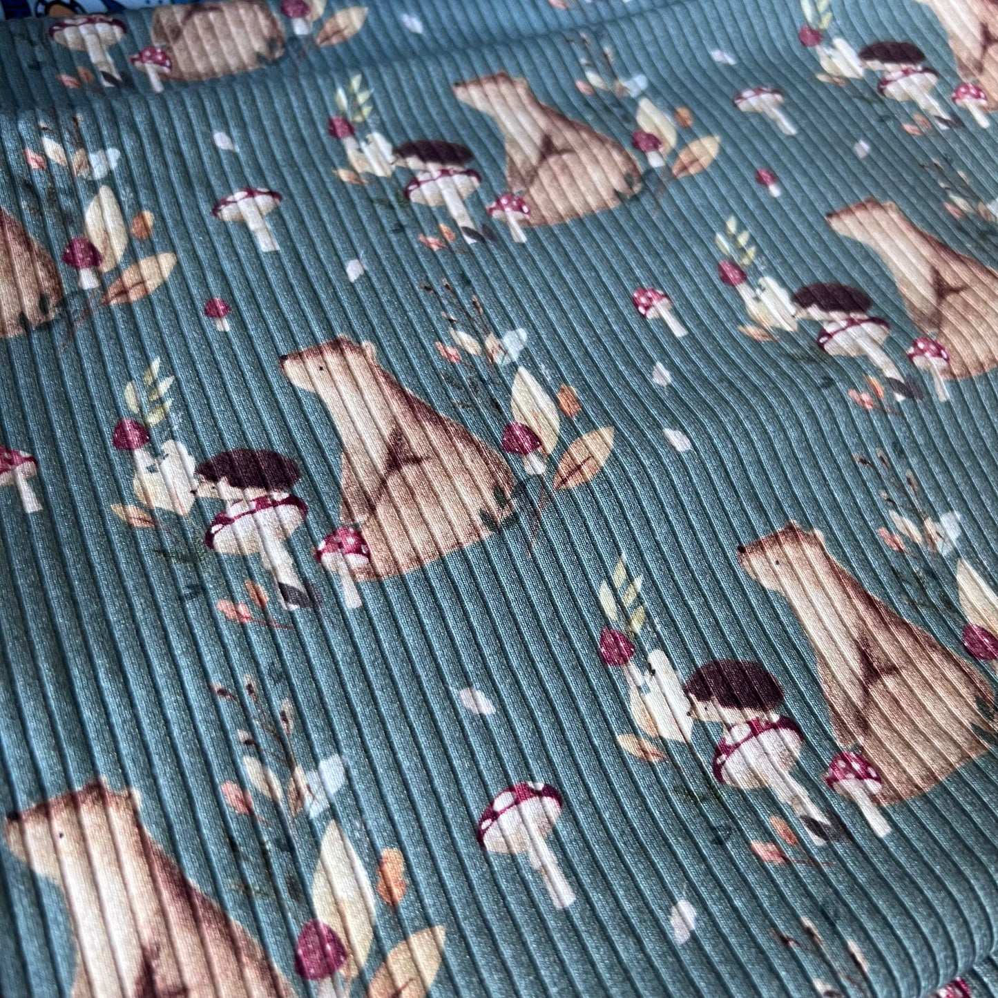 Print Your Own - Rib Jersey