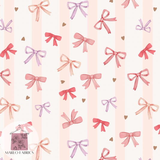 Little Love Bows - Stripe - Pre Order 884