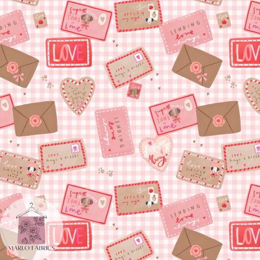 Love Letters - Pink - Pre Order 882