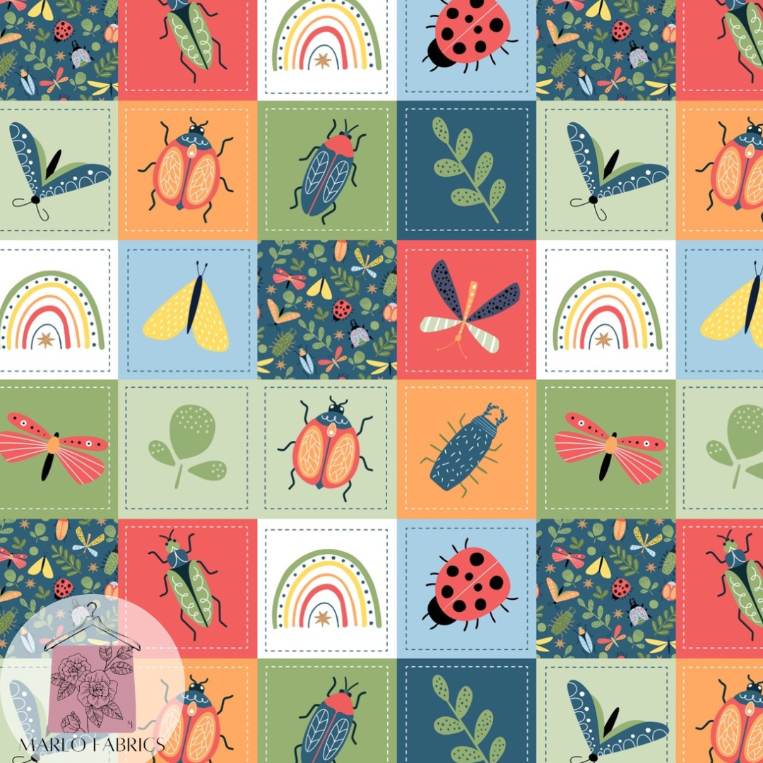 Rainbow Bugs - Tile - Pre Order 830