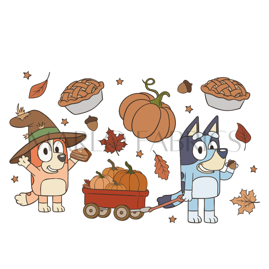 Pumpkin Patch Dogs - Heat Transfer