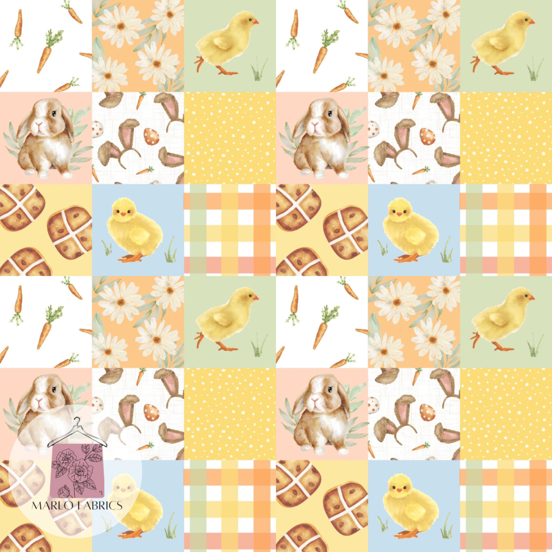 Spring Patchwork - pastel - Pre Order 408