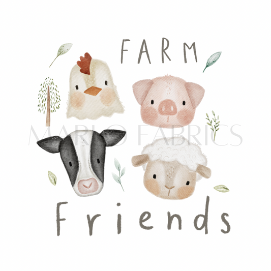 Farm Friends - Heat Transfer - IN STOCK