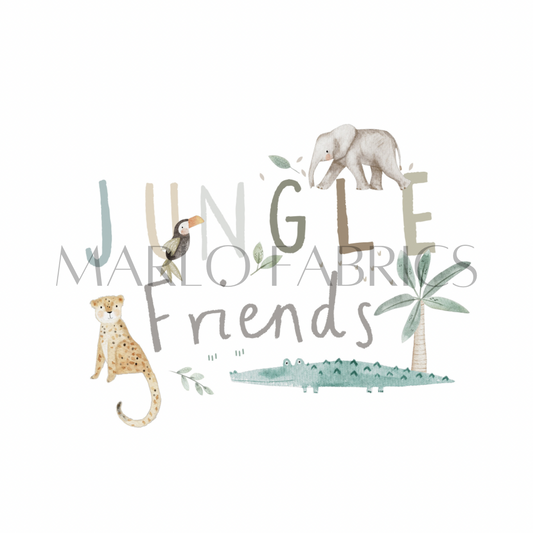 Jungle Friends - Heat Transfer - IN STOCK