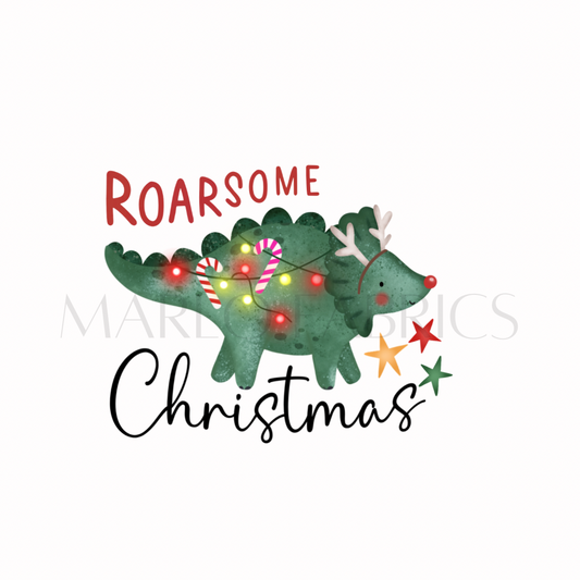 Roarsome Christmas- Heat Transfer