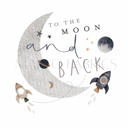 To the Moon & Back - Heat Transfer - IN STOCK