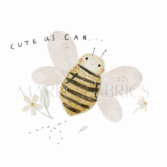 Cute as can Bee Heat Transfer