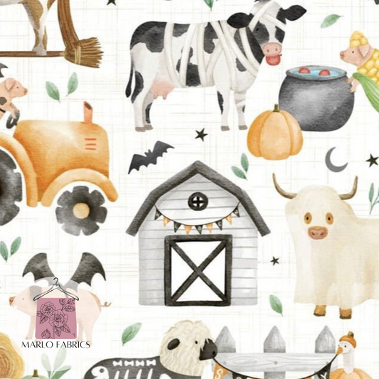 Spooky Farm - White - Pre Order 255