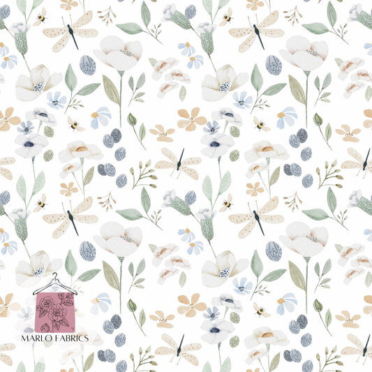 Wildflowers - White - Pre Order 220