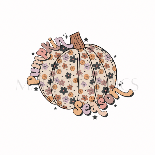 Pumpkin Season Heat Transfer