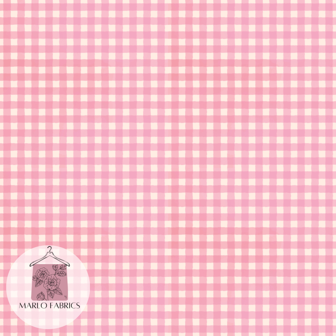 Baby Pink Gingham - Pre Order 202