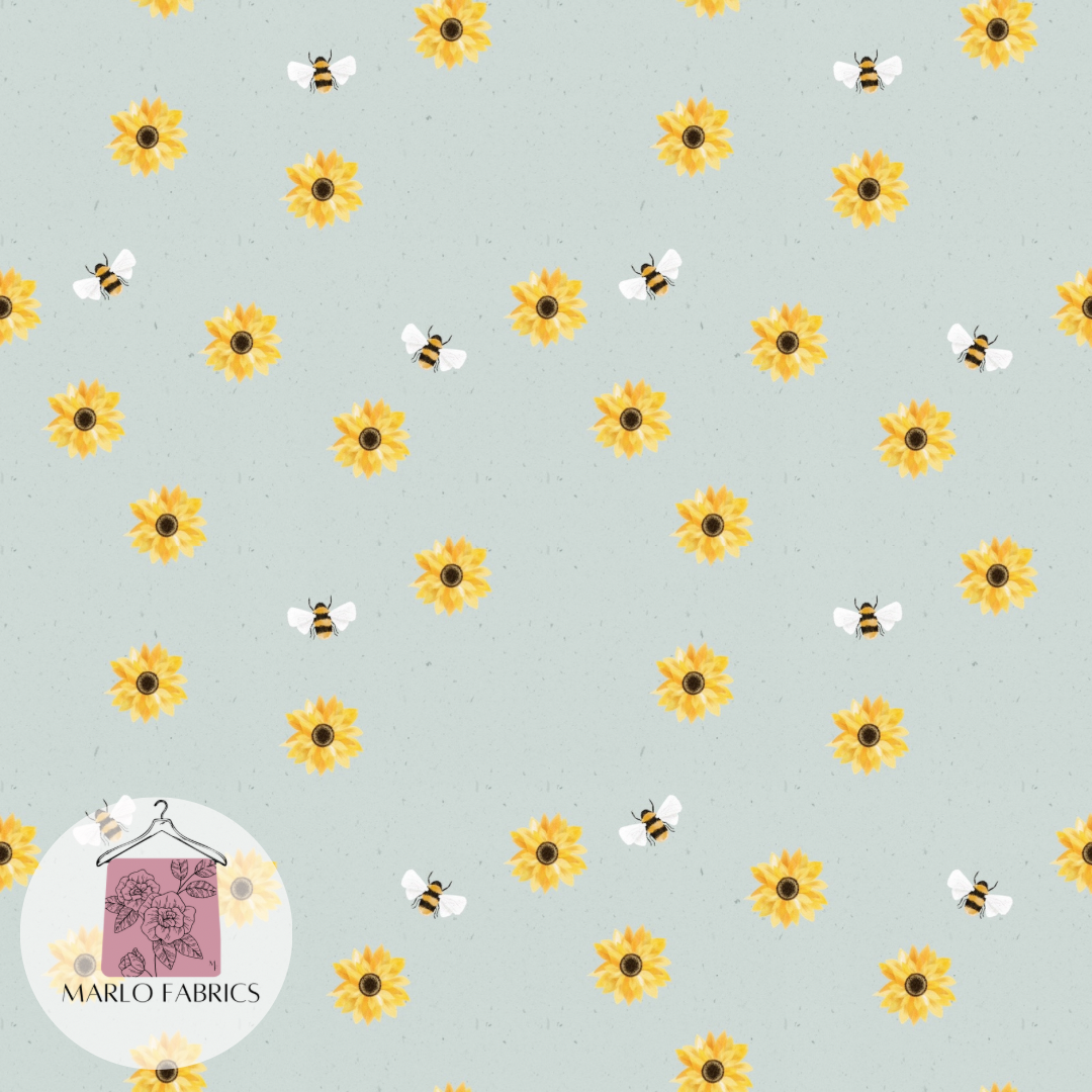 Sunflower Bees - Chalk - Pre Order 135